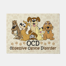 Tapete Desordem canina obsessiva de OCD