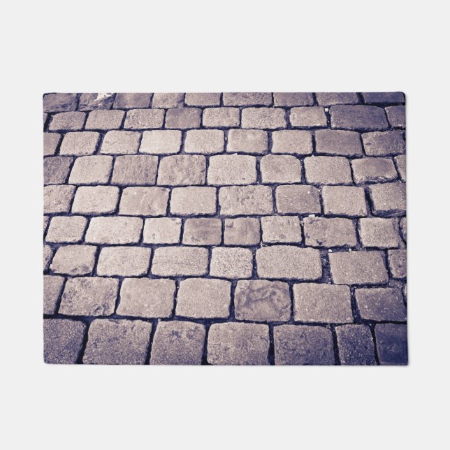 Tapete Detalhe da Rua Cobblestone, Horizontal (Frente)