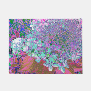 Tapete Detalhe de Aqua Elegante e Hydrangea de luz do Lim