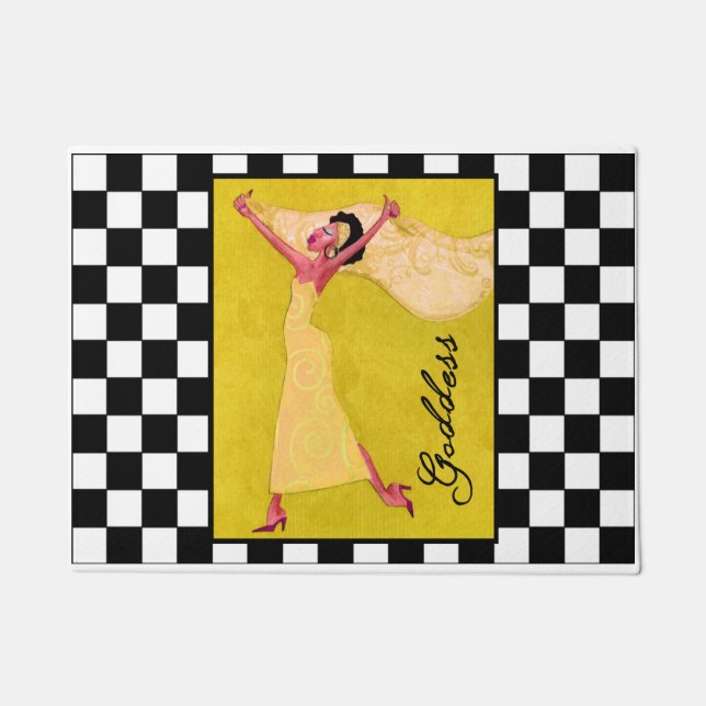 Tapete "Deusa Afro-Americana" (Frente)