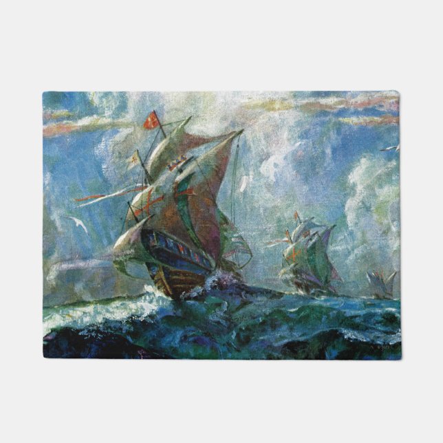 Tapete Dia de Colombo (Frente)