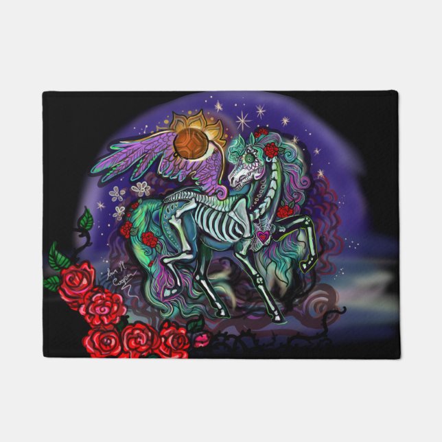 Tapete Día de Muertos Horse (Frente)