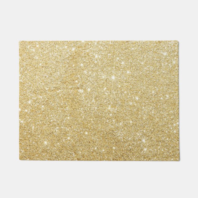 Tapete Diamante dourado do brilho (Frente)