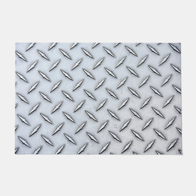 Tapete Diamond Plate Steel (Frente)
