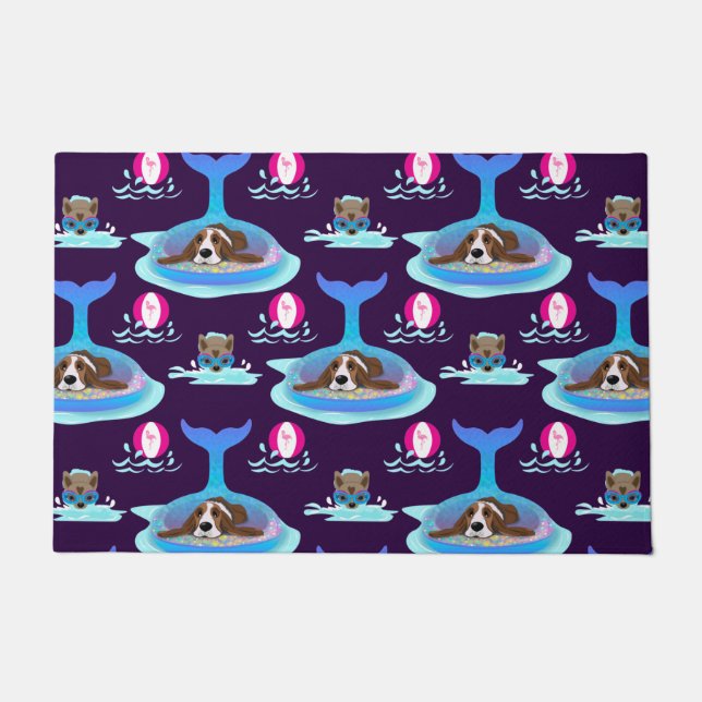 Tapete Dias De Cachorro Do Verão (Frente)