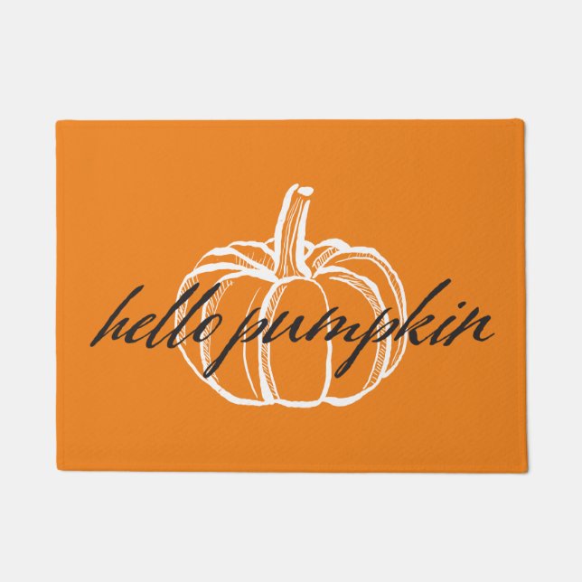 Tapete Diminuir | Hello Pumpkin (Frente)