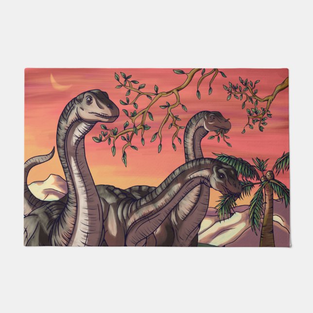 Tapete Dinossauros ao Crepúsculo (Frente)