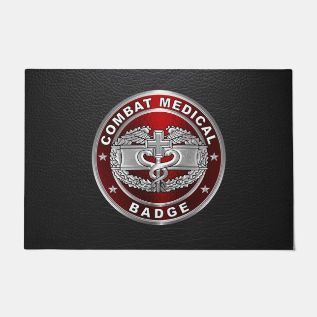Tapete Distintivo de Médico de Combate (Frente)