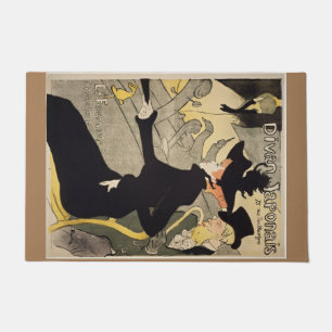 Tapete Divan Japonal Toulouse-Lautrec Vintage Art