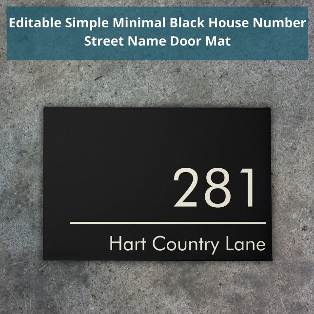Tapete Dividir Número de Casa Endereço Personalizado Fren (Criador carregado)