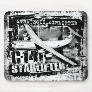Tapete do rato Mousepad de C-141 Starlifter