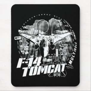 Tapete do rato Mousepad de F-14 Tomcat