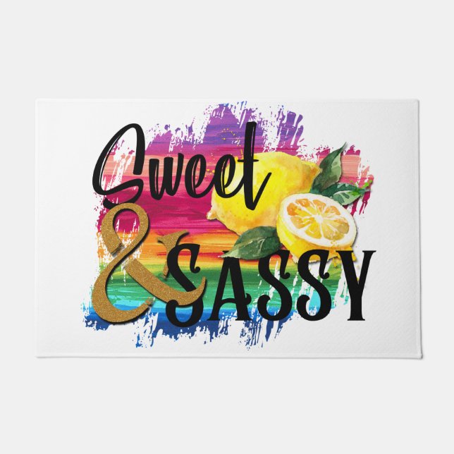 Tapete Doce e Sassy (Frente)