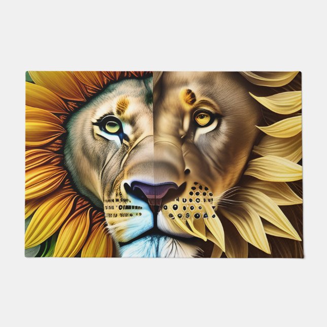 Tapete Dois lados do triptych amoroso (Frente)