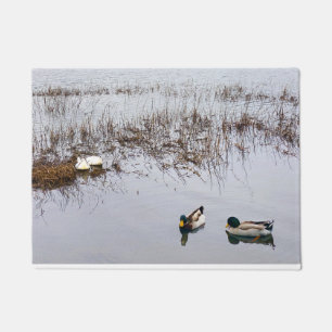 Tapete Dois Pares de Patos