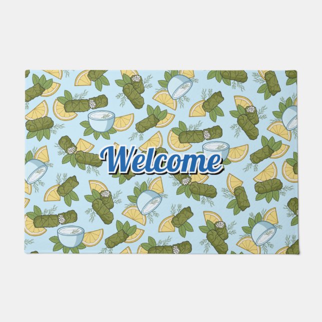 Tapete Dolmadakia Pattern Doormat (Frente)