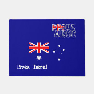 Tapete doormat australiano orgulhoso