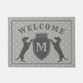 Tapete Doormat customizável do Dachshund