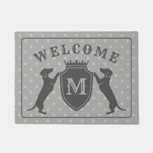 Tapete Doormat customizável do Dachshund