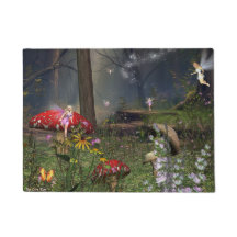 Doormat da fada da floresta