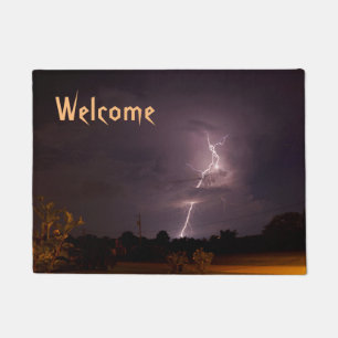 Tapete Doormat de Boas-vindas à Noite