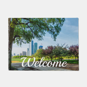 Tapete Doormat de Boas-vindas do Grant Park Morning