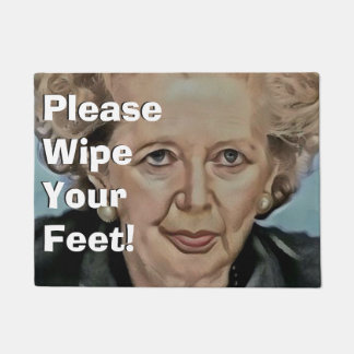 Tapete Doormat de Margret Thatcher