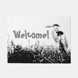 Tapete Doormat do animal dos animais selvagens do pássar