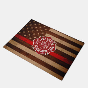 Tapete Doormat do sapador-bombeiro - 18" x24 "
