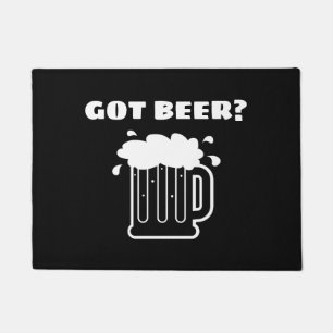 Tapete Doormat engraçado para entusiastas da cerveja -