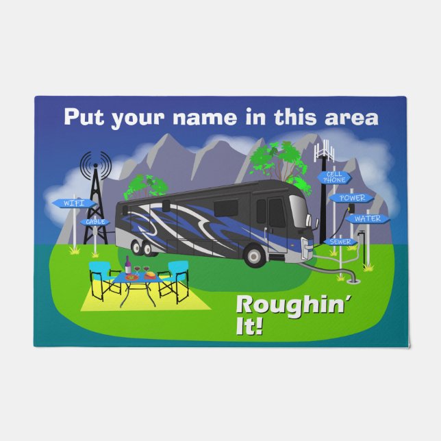 Tapete Doormat Entegra Classe A RV Rigor It (Frente)