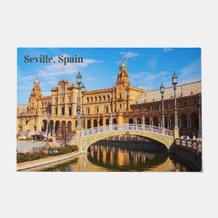 Tapete Doormat feito sob encomenda da espanha de Sevilha
