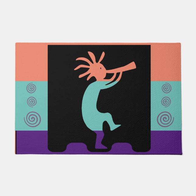 Tapete Doormat Kokopelli (Frente)