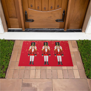 Tapete Doormat-Nutcracker de Natal