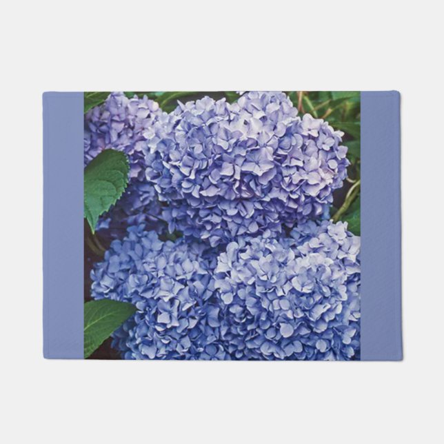 Tapete Dorma de hydrangea azul (Frente)