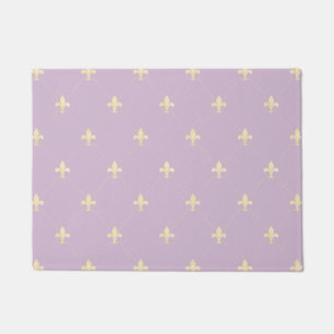 Tapete Dourado Fleur-de-Lis Lilac 18x24