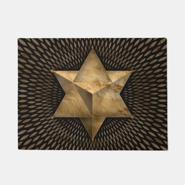 Tapete Dourado Merkabah (Frente)