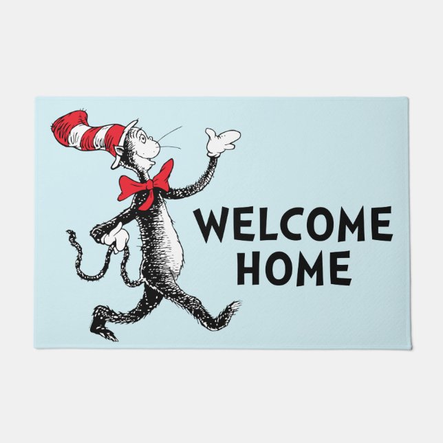 Tapete Dr. Seuss | Gato no Chapéu Passarela (Frente)