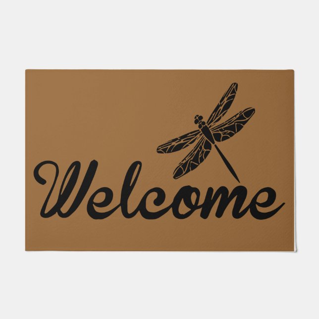 Tapete Dragonflies Simple Rug, Retro Inseto  (Frente)