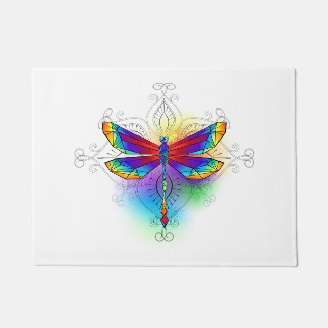 Tapete Dragonfly Poligonal (Frente)