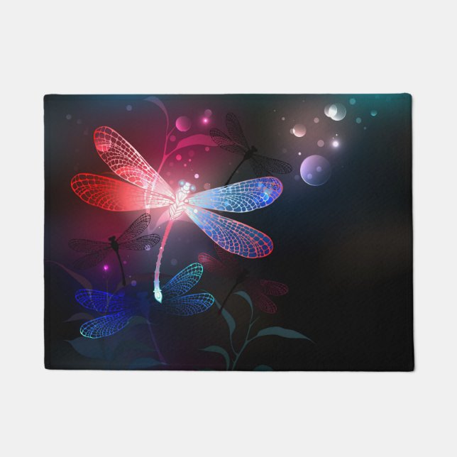 Tapete Dragonfly vermelha (Frente)