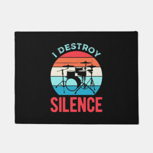 Tapete Drummer Destroça Silêncio
