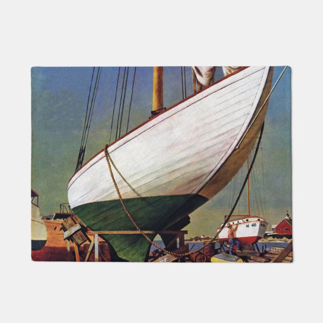 Tapete Dry Dock de John Atherton (Frente)