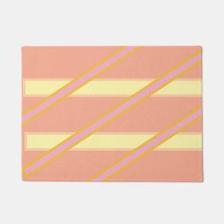 Tapete Dusty Pink and Cream Horizontal Stripes