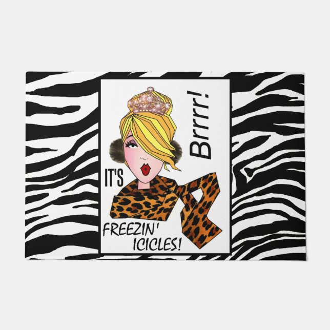 Tapete "É Freezin' Icicles!" DIVA (Frente)