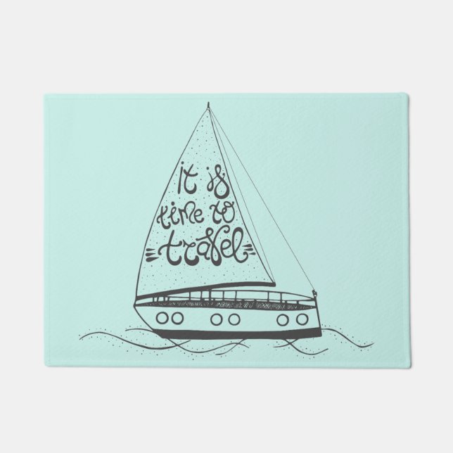 Tapete É hora de viajar (Frente)