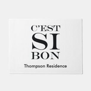 Tapete É tão bom - francês do Bon de C'est Si