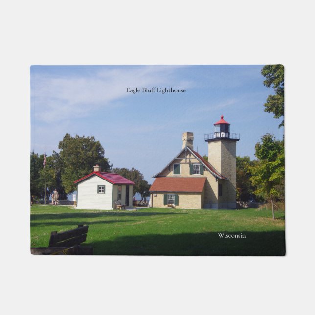 Tapete Eagle Bluff Lighthouse 2025 door mat (Frente)