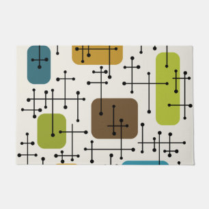 Tapete Eames Era Art Crosshairs de 1950