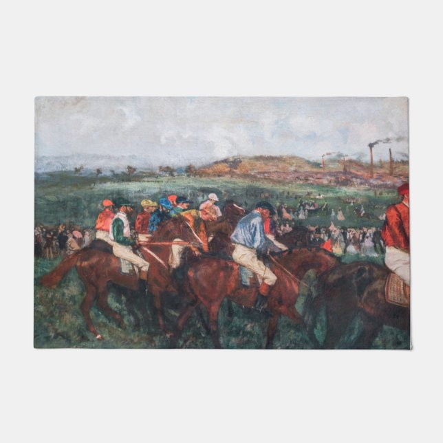 Tapete Edgar Degas - Cavalheiros Race (Frente)